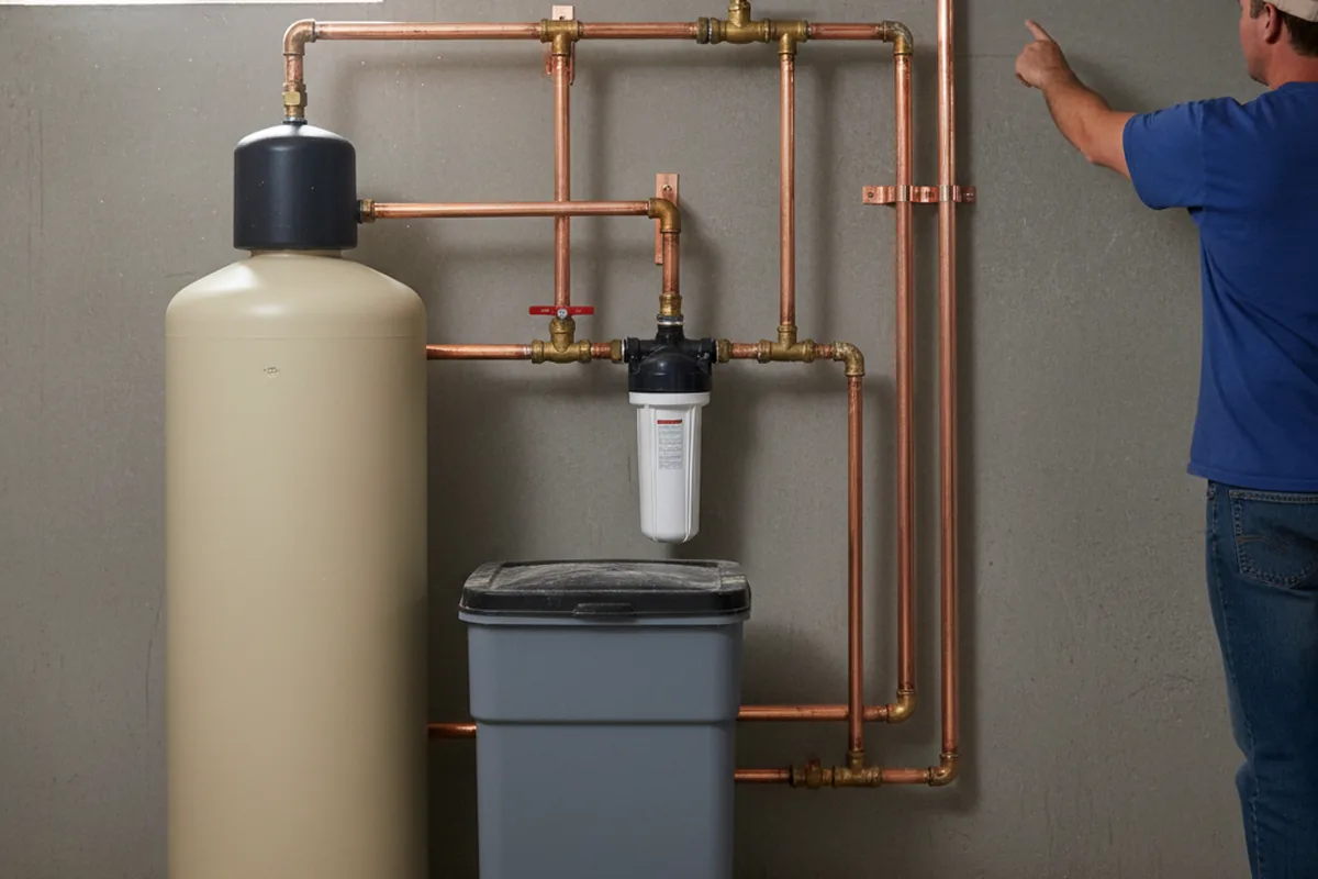 Whole-house water treatment system installed in Oxford Junction